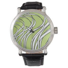 Relógio Underwater  Wave lime green