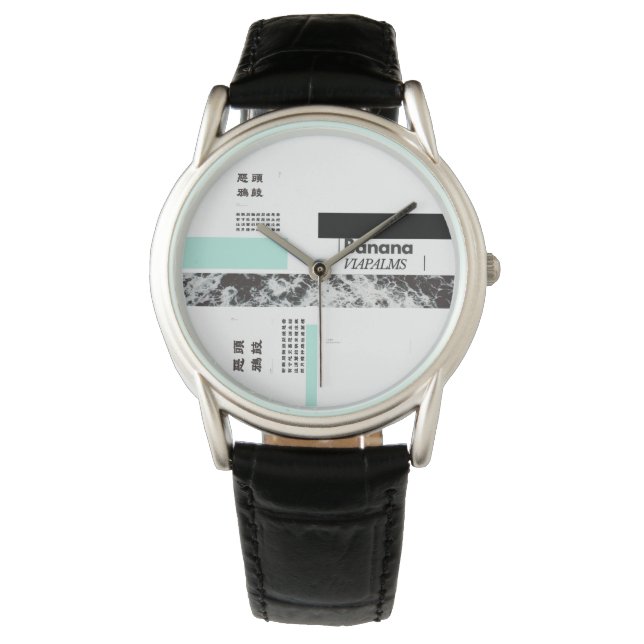 Relógio Uni-Sexo Todos Para Fins De Vigiar Banana| Via Pal (Frente)