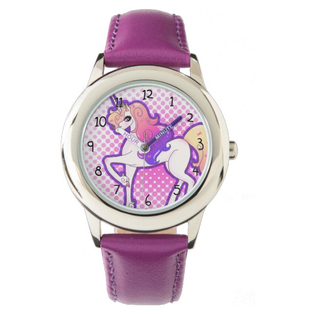 Relógio Unicorn Girls Watch (Frente)