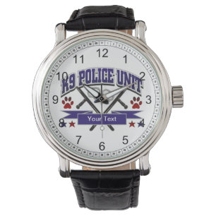 Relógio Unidade policial K9 personalizada