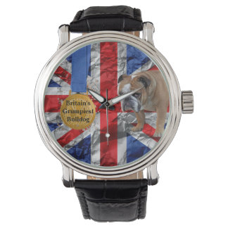Relógio Union Jack English Bulldog Watch