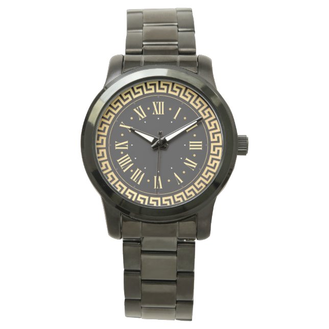 Relógio  Unisex  Monogram Luxury Stylish  (Frente)