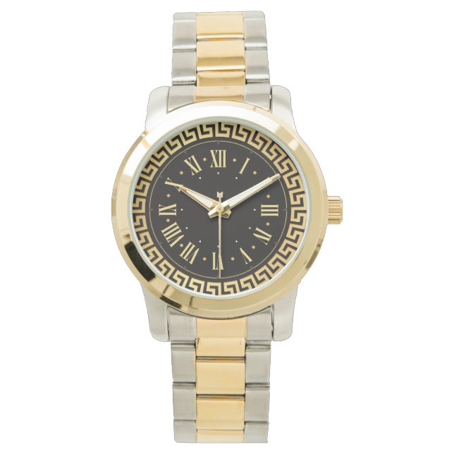 Relógio  Unisex  Monogram Luxury Stylish  (Frente)
