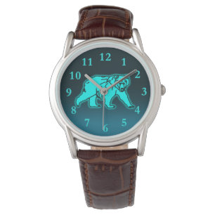 Relógio Urso Kodiak Azul