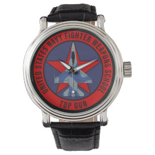 Relógio USN F-16N Top Gun