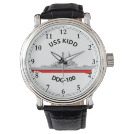 RELÓGIO USS KIDD - DDG-100 - ARLEIGH BURKE WATCH