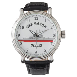 RELÓGIO USS MASON - DDG-87 - ARLEIGH BURKE WATCH