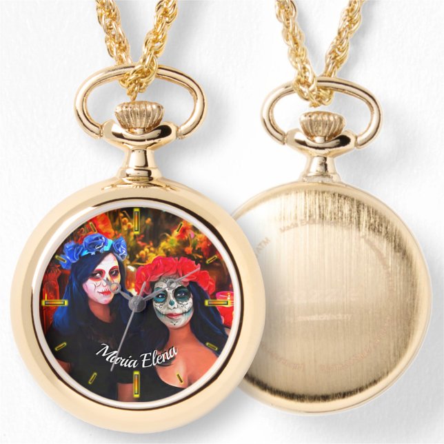 Relógio Vallarta Catrinas 1718 Necklace Watch (Criador carregado)