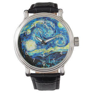 Relógio Van Gogh: Starry Night, famoso quadro