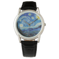 Van Gogh Starry Night. Impressionismo arte de vint