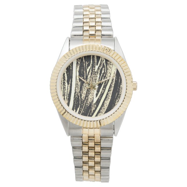 Relógio Veja a arte e a design masculina (Frente)