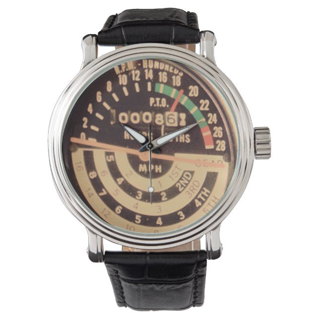 Relógio Velocímetro de Fazenda de 1950/Tachômetro por Vint (Frente)