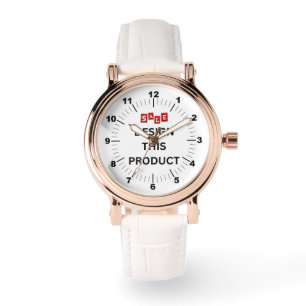 Relógio VENDA! Women's Watch - Personalizado - Rosa Dourad