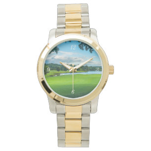 Relógio Verão No Curso De Golfe