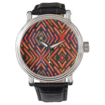 Vermelho Laranja Preto Abstrato Ficção Científica 