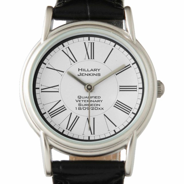 Relógio Veterinário Qualificado com Data Watch (Criador carregado)