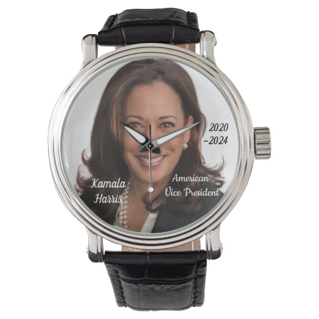 RELÓGIO VICE-PRESIDENTE KAMALA HARRIS (Frente)