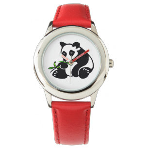 Relógio Vida selvagem - Urso Panda Bonito - Natureza -