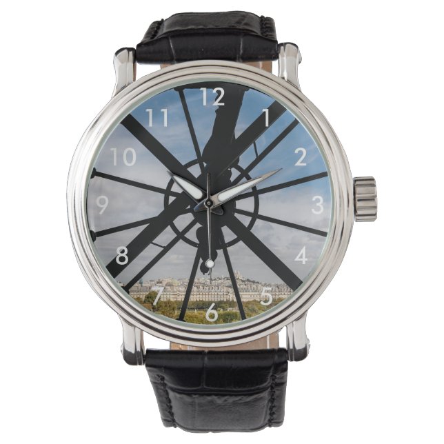 Relógio Vidro gigante no Musée d'Orsay - Paris (Frente)