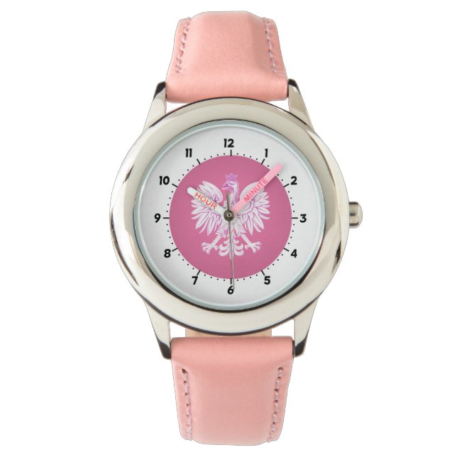 Relógio Vigilância da águia polonesa (Frente)