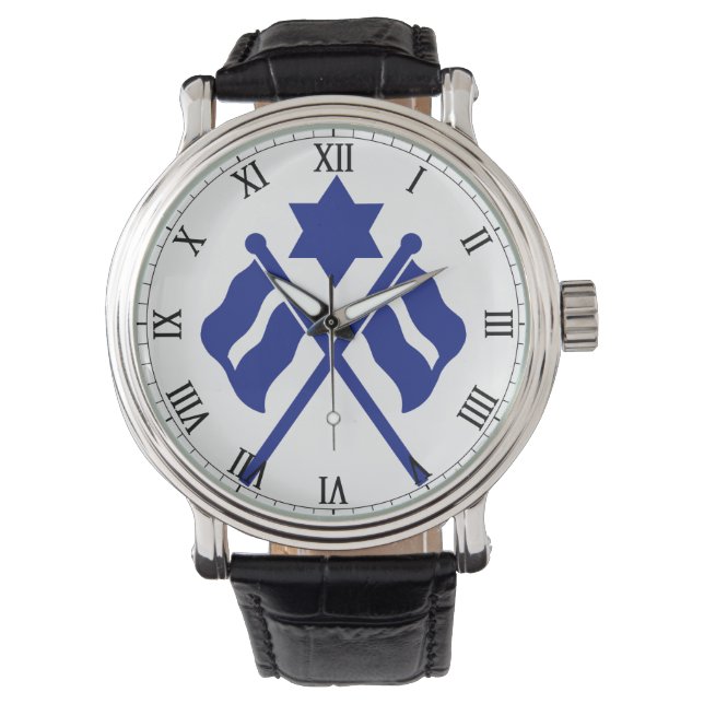 Relógio Vigilância de crachás de bancas (Frente)