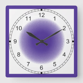 Relógio - Vigneta Roxa com Quadro