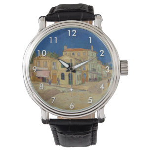 Relógio Vincent van Gogh - A Casa Amarela / A Rua