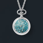 Relógio Vincent Van Gogh Almond Blossoms Teal Watch<br><div class="desc">Aproveite a cena floral romântica do Almond Blossoms de Vincent Van Gogh com esquemas de cores atualizados. assista,  relógio de pulso,  van gogh,  vincent van gogh,  flores,  floral,  flores de amêndoa,  elegante,  presentes para ela,  presentes baratos</div>