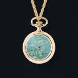 Relógio Vincent Van Gogh Almond Blossoms Watch<br><div class="desc">Celebre a essência da elegância do eterno com nosso Necklace de Almond Blossoms, inspirado no icônico trabalho de arte de Vincent Van Gogh. O fundo de metal macio melhora lindamente as delicadas floridas, criando uma joia requintada e sofisticada para amantes da arte e aqueles com paixão pela beleza. Abraçar a...</div>