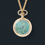 Relógio Vincent Van Gogh Almond Blossoms Watch<br><div class="desc">Celebre a essência da elegância do eterno com nosso Necklace de Almond Blossoms, inspirado no icônico trabalho de arte de Vincent Van Gogh. O fundo de metal macio melhora lindamente as delicadas floridas, criando uma joia requintada e sofisticada para amantes da arte e aqueles com paixão pela beleza. Abraçar a...</div>