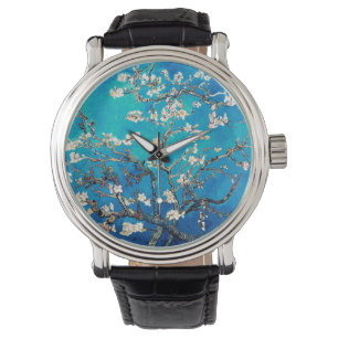 Relógio Vincent Van Gogh Almond Blossoms Watch Turquoise