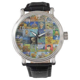 Relógio Vincent van Gogh - Masterworks Mosaic Patchwork
