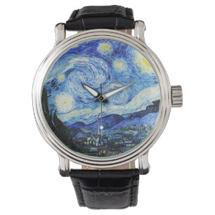 Relógio Vincent Van Gogh, pintura A Noite Estrelada