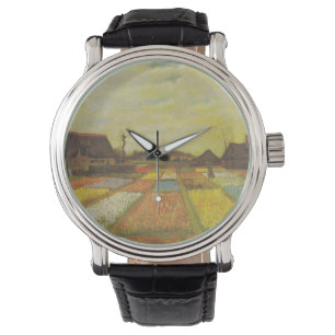 Relógio Vincent Van Gogh Tulip Fields Gift Classy
