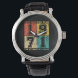 Relógio Vintage 1971 50th Birthday Gift 50 anos Funny<br><div class="desc">Esta divertida design do estilo vintage grunge diz que o presente de aniversário para o 50º aniversário é perfeito para todas as celebrações de aniversário de 1971 ou do 50º aniversário</div>