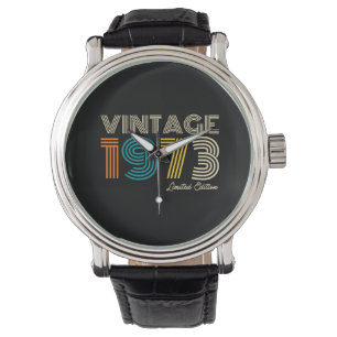 Relógio Vintage 1973 Limited Edition 50th Birthday