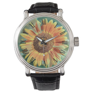 Relógio Vintage Amarelo Laranja  Observatório masculino