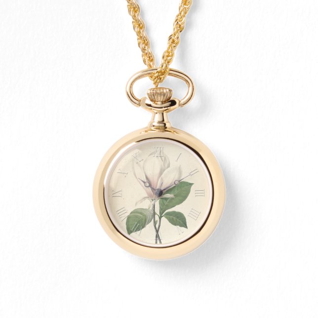 Relógio Vintage Botanarelas Magnolia W (Frente)