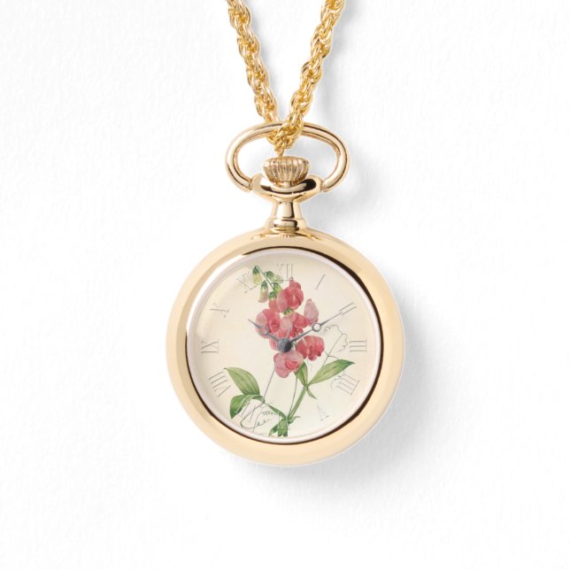 Relógio Vintage Botanarelas Sweet Pea W Watch (Frente)