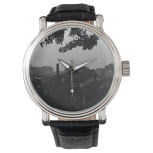 Relógio Vintage China Shanghai Cidade