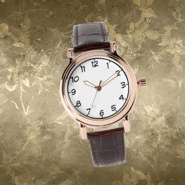 Relógio Vintage Feminino em Rosé Dourado Para Ela