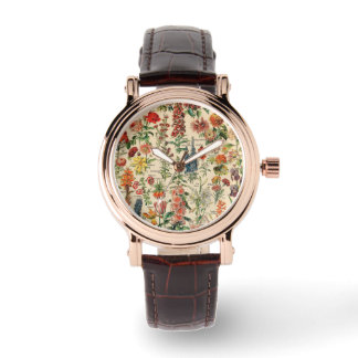 Relógio Vintage Flowers Watch