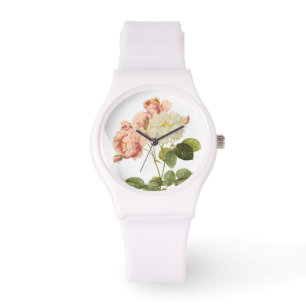 Relógio Vintage Flowers watts 2