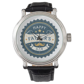 Relógio Vintage Happy Dia de os pais Watch - Classic Crach