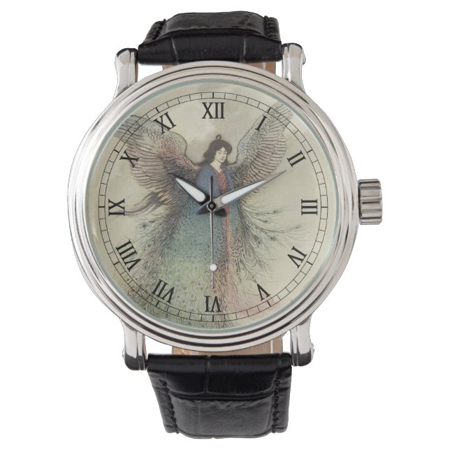 Relógio Vintage Japonês Fairy Tale, The Moon Maiden (Frente)