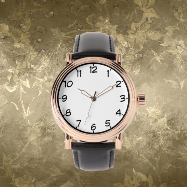 Relógio Vintage masculino em Rosa Dourado com Puls (Criador carregado)