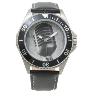 Relógio Vintage Microphone Watch