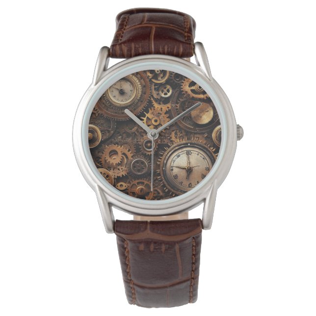 Relógio Vintage Steampunk (Frente)