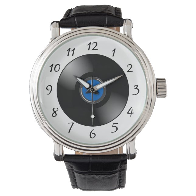 Relógio Vinyl Record (Frente)