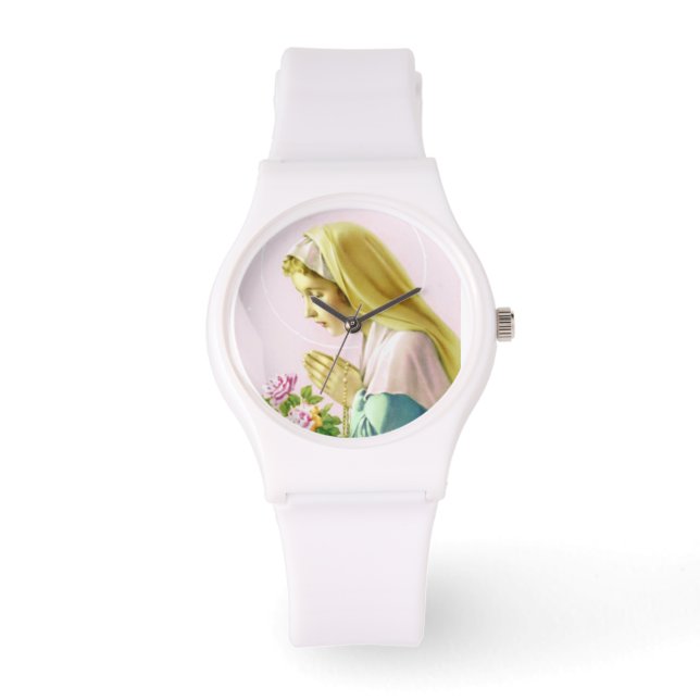 Relógio Virgem Mary Prayer Watch (Frente)